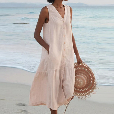 Marina | Summer V-Neck Dress