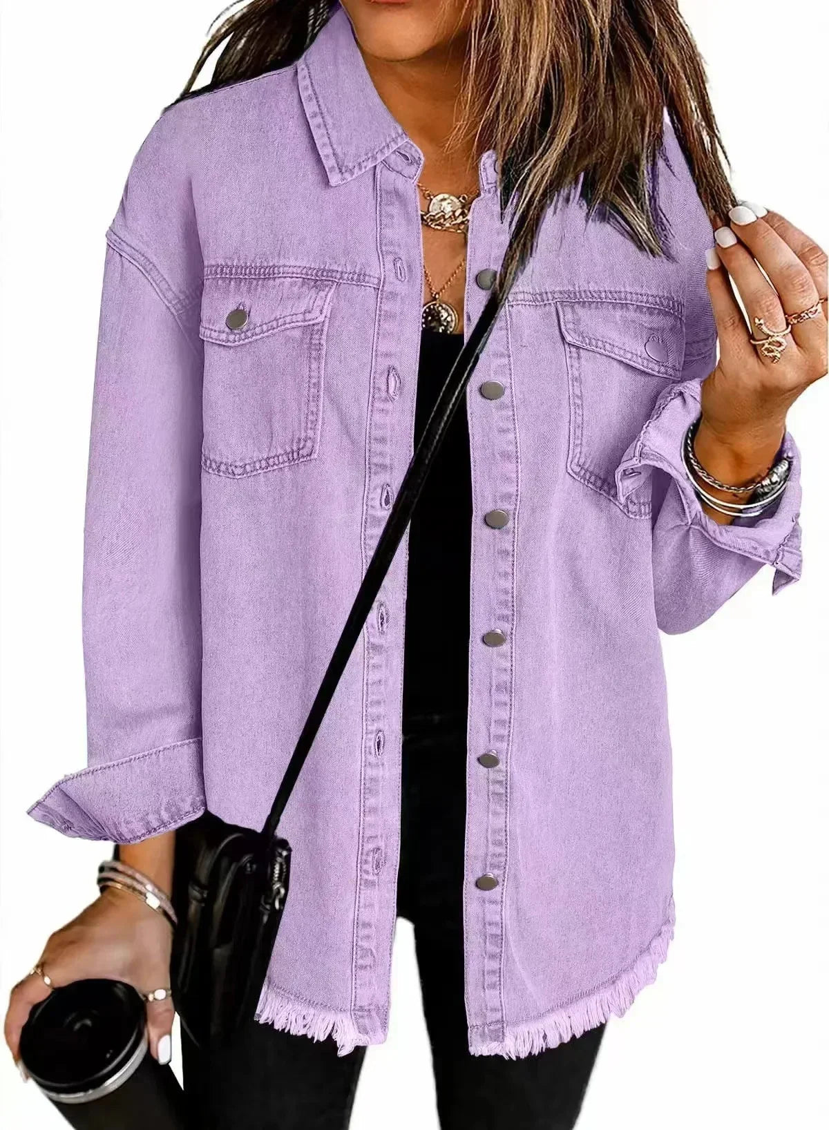 Sophia™ | Denim Shirt Jacket