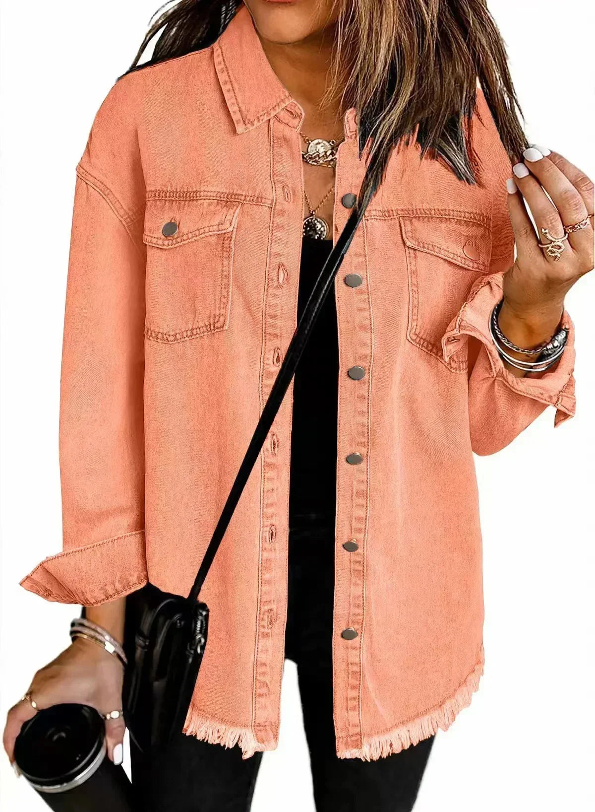 Sophia™ | Denim Shirt Jacket