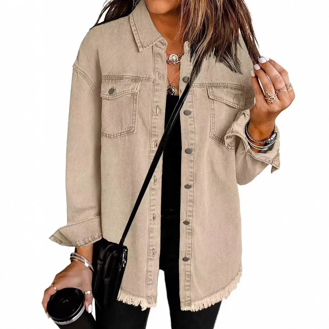 Sophia™ | Denim Shirt Jacket