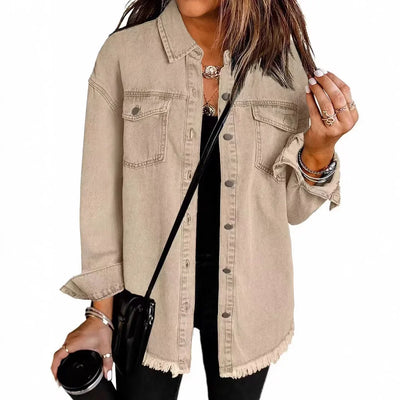 Sophia™ | Denim Shirt Jacket