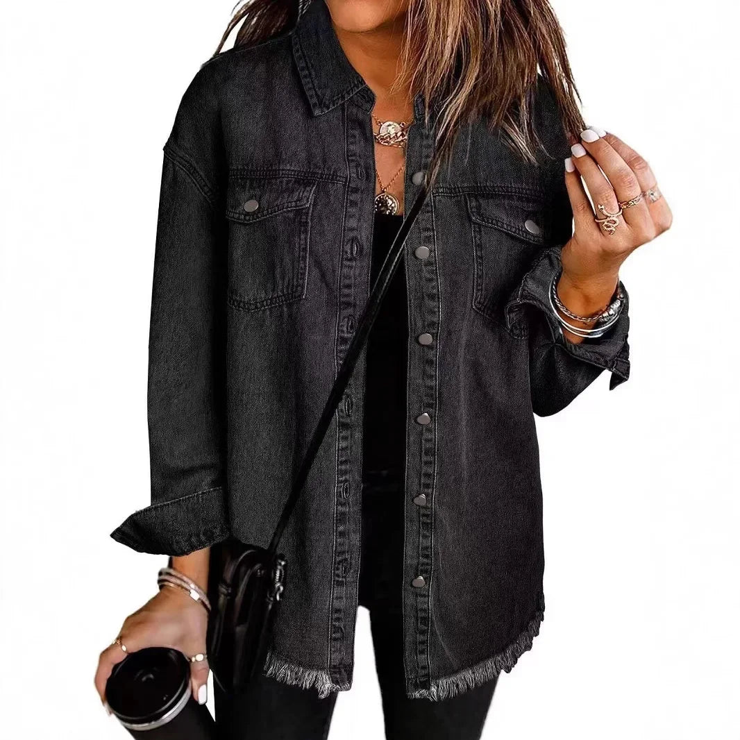 Sophia™ | Denim Shirt Jacket