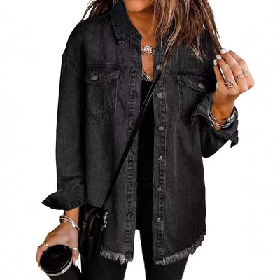 Sophia™ | Denim Shirt Jacket