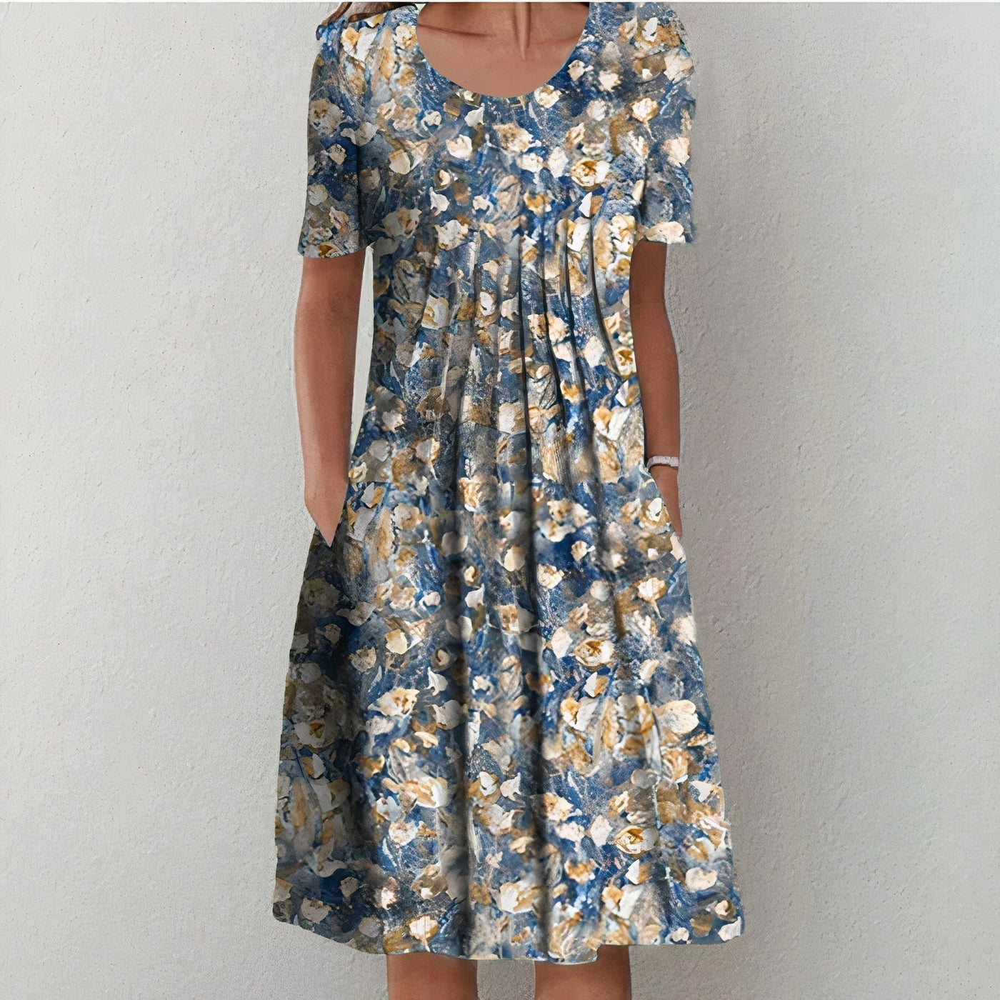 Liliana - Summer Bloom Ruffle Party Dress