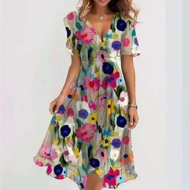 Catherine™ | Wrap Midi Dress