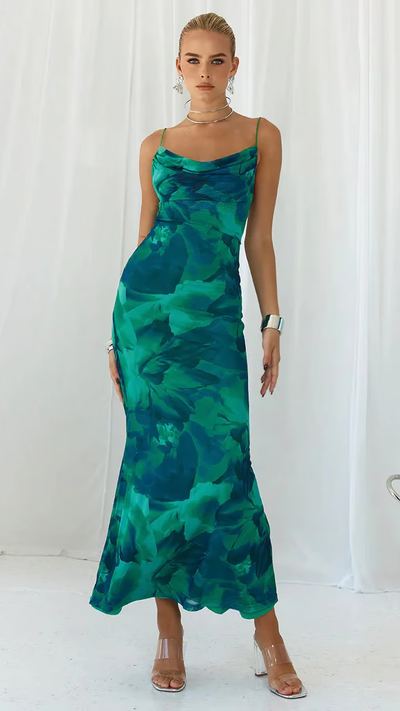 Vansley - Sleeveless Club Party Bodycon Maxi Dress