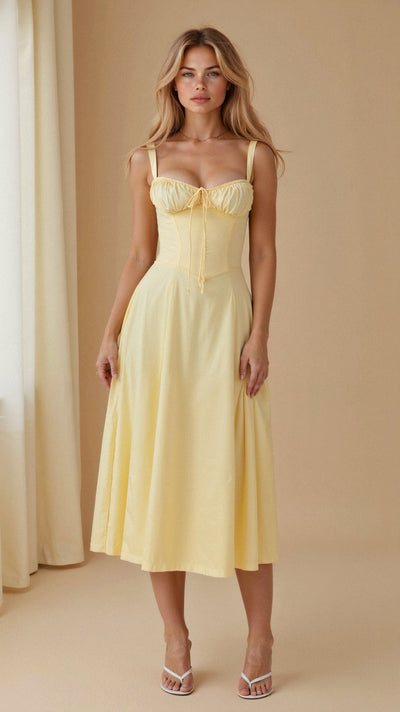 Elona | Waist Dress