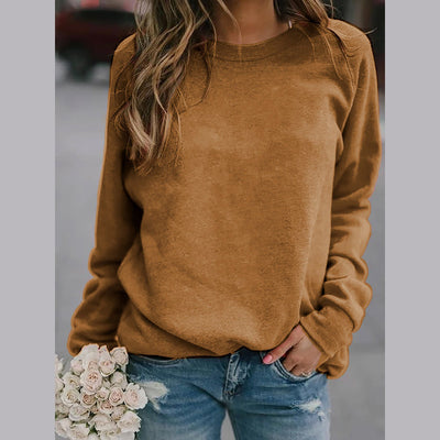 Elina | Stylish, Comfortable Crew Neck Sweatshirt